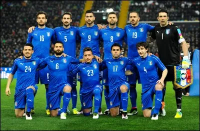 L'Italie est évidemment qualifiée.