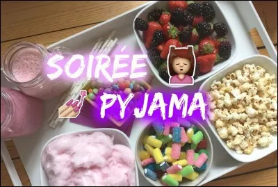 Lors d'une soirée, tes amis te proposent de choisir le film.