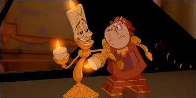 Quelle association sur les travailleurs du château de "La Belle et la Bête" est inexacte ?