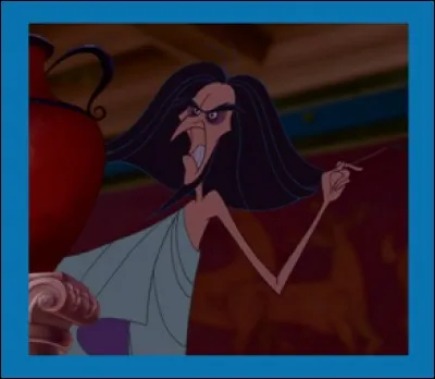 Qui le malheureux peintre d'Hercule essaye-t-il désespérément de peindre ?