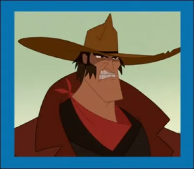 Quel est le prénom de ce chasseur de primes, présent dans le film "La ferme se rebelle" ?