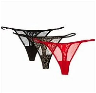 Quel string préfères-tu ?