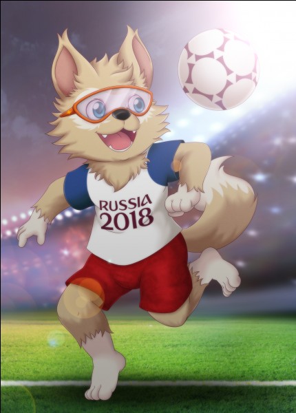 Quel est le nom de la mascotte de la Coupe du monde 2018 ?