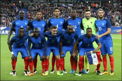 Combien la France est-elle au classement FIFA ? (10/06/2018)