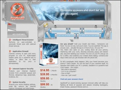 Quel type de logiciel malveillant est "SpySheriff" ?