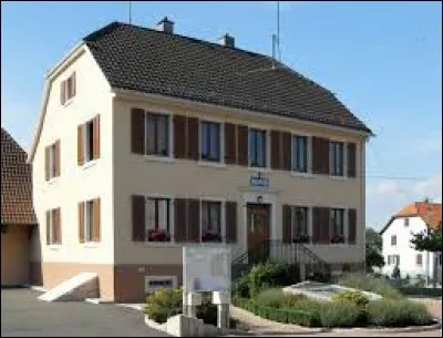Moernach, village Haut-Rhinois, se situe en r&eacute;gion ...