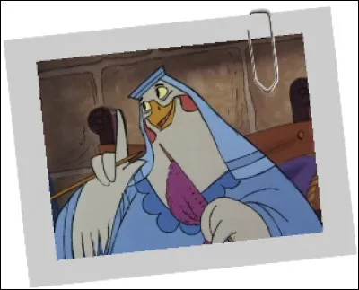 Quel sport l'écossaise Dame Gertrude pratique-t-elle avec Marianne au début de "Robin des bois" ?