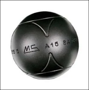 Une boule de ptanque ?