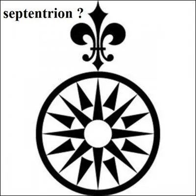 Quel point cardinal est synonyme de 'septentrion' ?