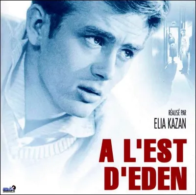 Quel acteur mythique qui n'a fait que 3 films, est le héros du film 'À l'est d'Éden ?