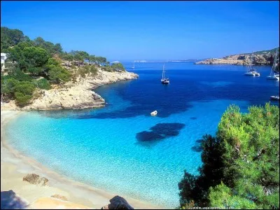 L : Un lagon est une étendue d'eau profonde à l'intérieur d'un atoll ou fermée, au large du littoral, par un récif corallien.