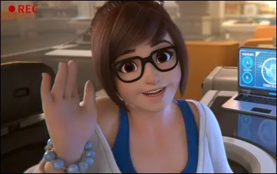 Dans quelle station de surveillance du programme de protection de l'environnement d'Overwatch, Mei poursuivait-elle ses recherches ?