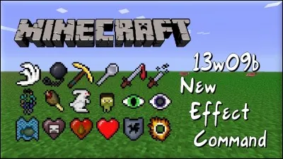 Quelle commande permet d'affecter un effet sur une entité ou un joueur ?