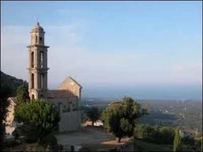 Commune de l'arrondissement de Corte, Sant'Andr&eacute;a-di-Cotone se situe dans le d&eacute;partement ...