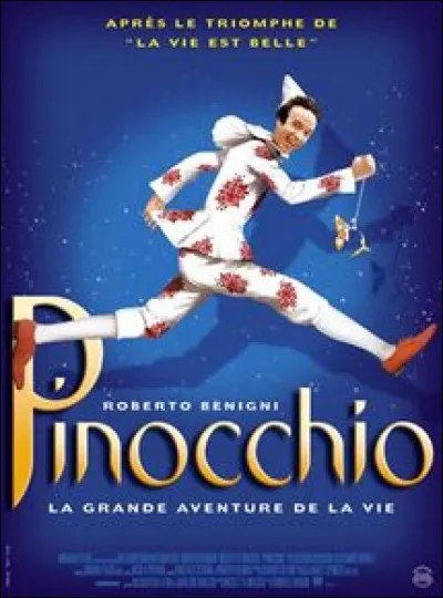 Roberto Benigni sort en 2002 "Pinocchio". Mais pour quel autre film est connu le réalisateur ?