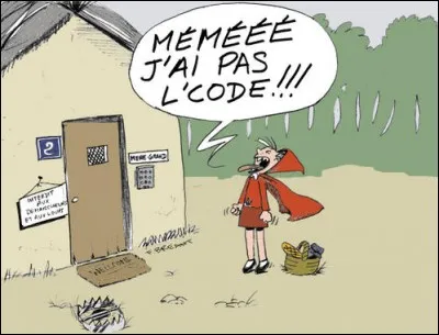 Dans 'Le Petit Chaperon rouge' que faut-il tirer en premier ?
