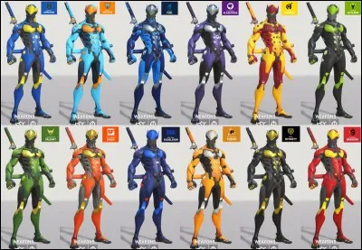 Combien y a-t-il de skins Overwatch League d'équipes ?