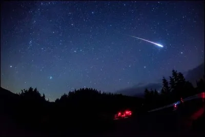 Que sont les étoiles filantes ?