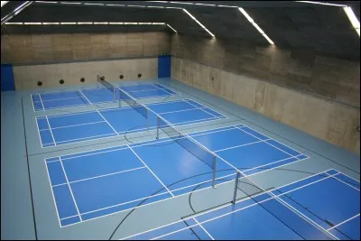 Quelles sont les dimensions d'un terrain de badminton en simple ?