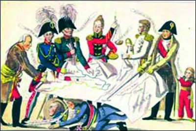 Que ce passe-t-il après le Congrès de Vienne pour la France ?