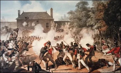Napoléon perd la bataille de Waterloo.