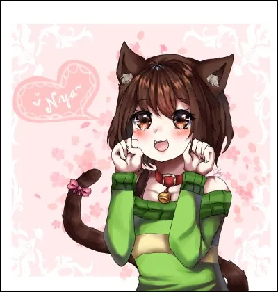 Quelle phrase est écrite sur le collier de Chara ?