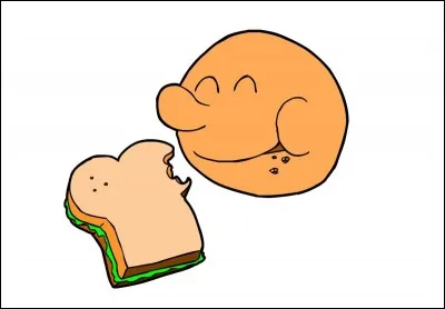 Traduis ''manger'' en anglais.