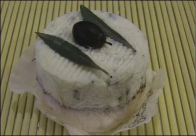 Quel est ce fromage &agrave; la cr&egrave;me d'olives ?
