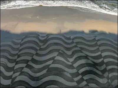 Ces dessins réalisés sur une plage sont magnifiques ! Mais est-ce un montage ?