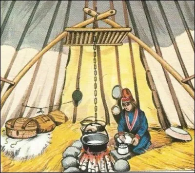 Quel nom porte la tente lapone ?