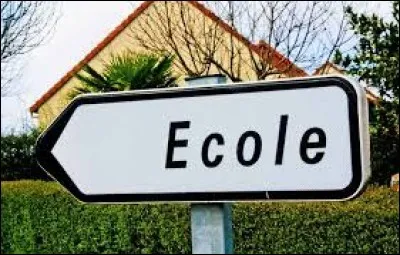 &Agrave; l'&eacute;cole, tu &eacute;tais...