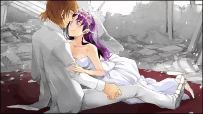 Dans quel monde Ninth (Minene Uryuu) se marie-t-elle avec Nishijima ?