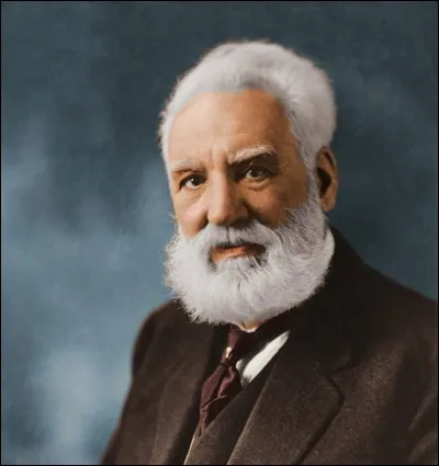 Qui est généralement crédité pour l'invention du téléphone en 1876 ?