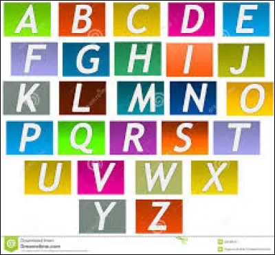 Quelle lettre est conventionnellement entrée dans l'alphabet français ?