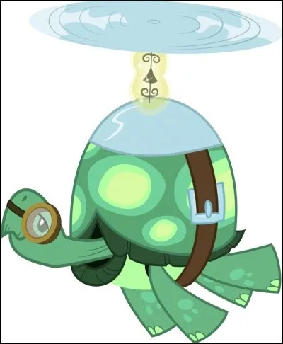 Comment s'appelle l'animal de Rainbow Dash ?