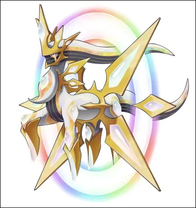 Quelle est l'évolution d'Arceus ?