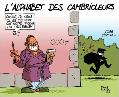 Toutes les entrées de la femme étant verrouillées, ...