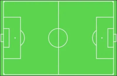 Quel est le nom du grand rectangle situé devant un but de foot ?