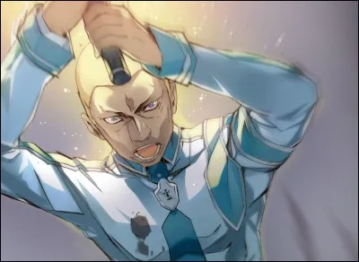 De quelle couleur est le fourreau de la lame d'Uolo Livantein ?