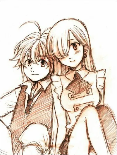 Quelle est la relation entre Elizabeth et Meliodas ?