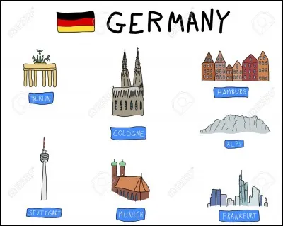 Quelle distance y a-t-il entre les villes d'Hambourg et de Stuttgart ?