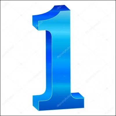 Le numéro 1 est...