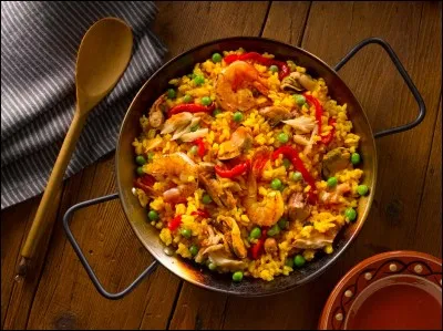 De quel pays est originaire la paella ?