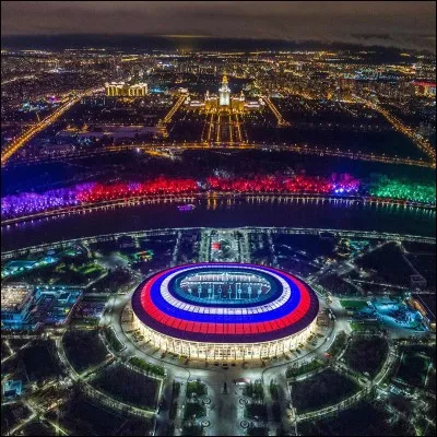 Cette année elle se déroule en Russie et de nombreux stades ont été bâtis. Quel stade accueillera la finale cette année ?