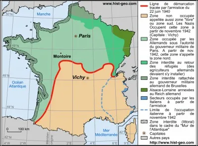 En combien de parties le territoire est-il divisé ?