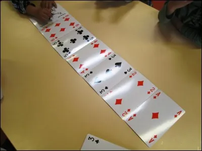 Au jeu de la bataille, la carte la plus faible est la numéro 2.