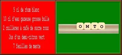 Quelles sont les lettres manquantes ?