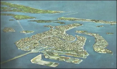 La ville de Venise compte combien d'îles ?