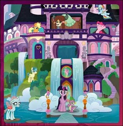 Dans la saison 8, comment s'appelle la communauté des écoles d'Equestria ?