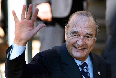 En quelle année fut élu Jacques Chirac ?